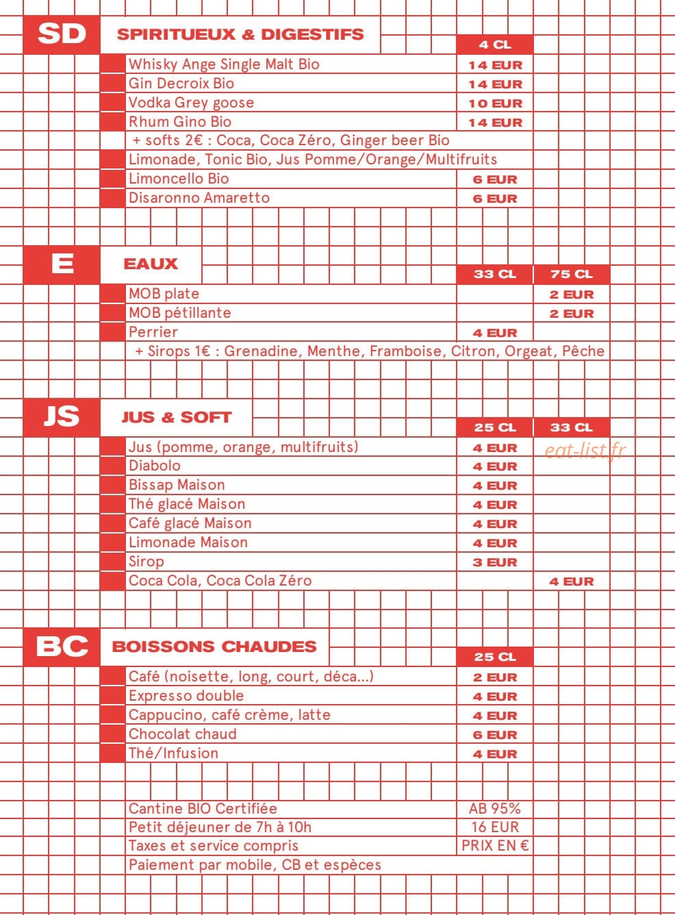 Mob Hôtel — carte page 4