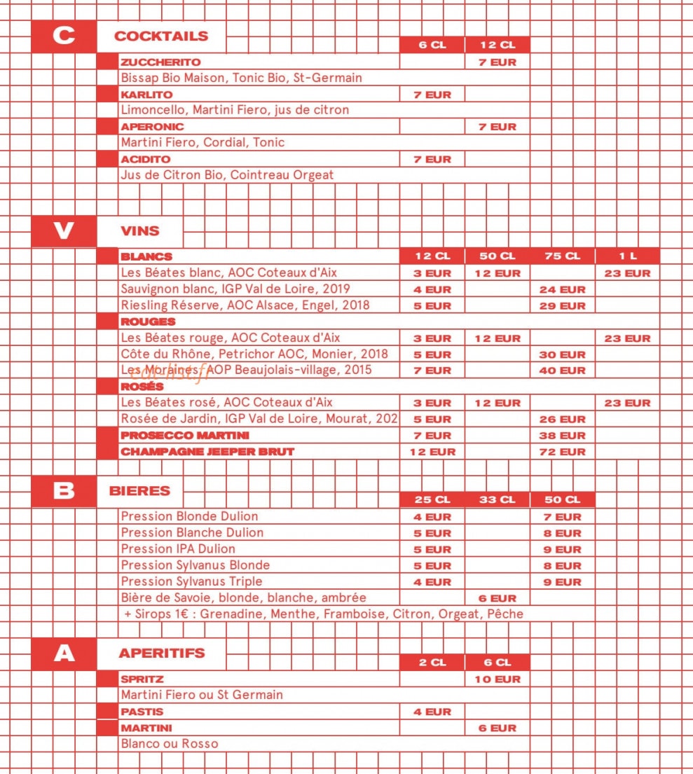 Mob Hôtel — carte page 3