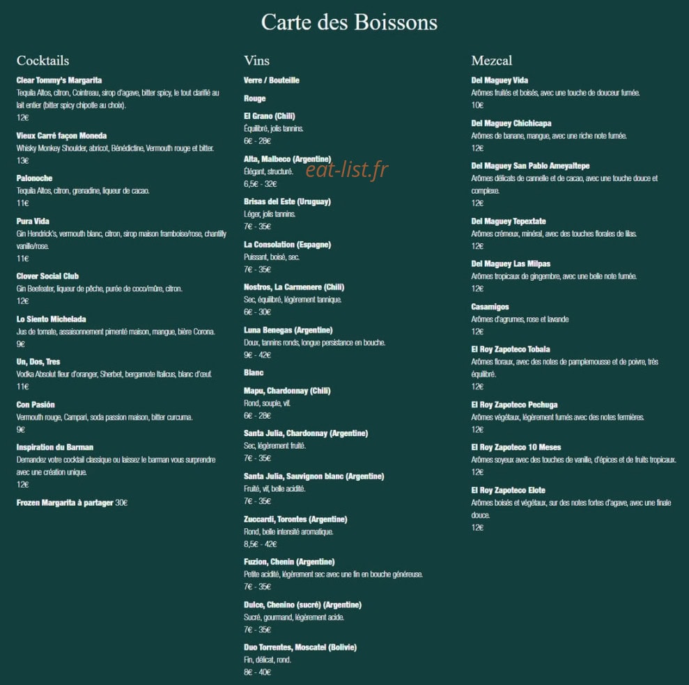 Moneda — carte page 2