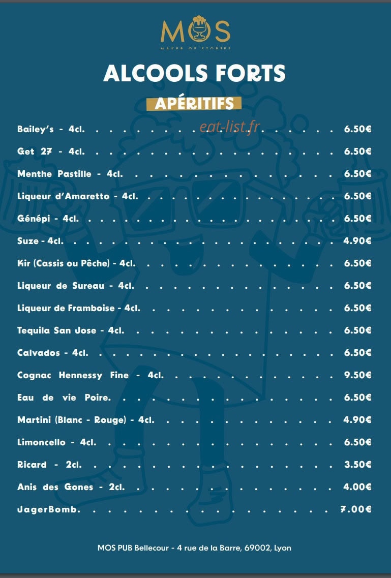Mos Pub — carte page 6