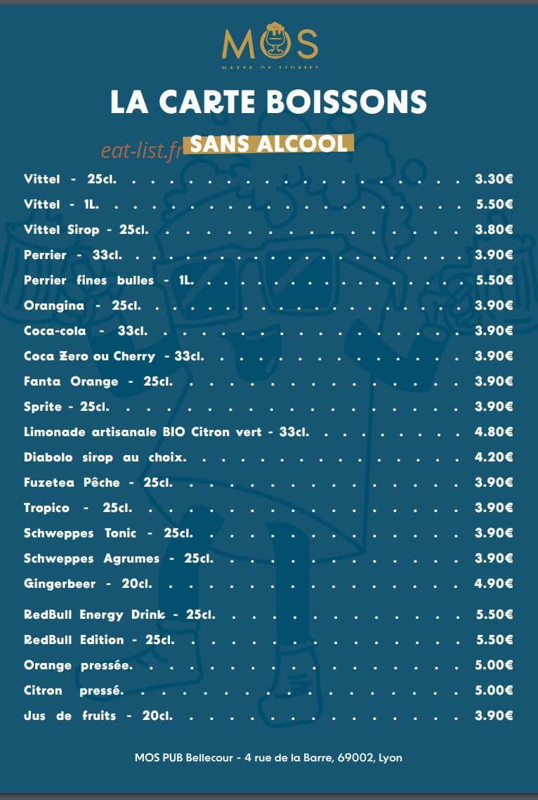 Mos Pub — carte page 7