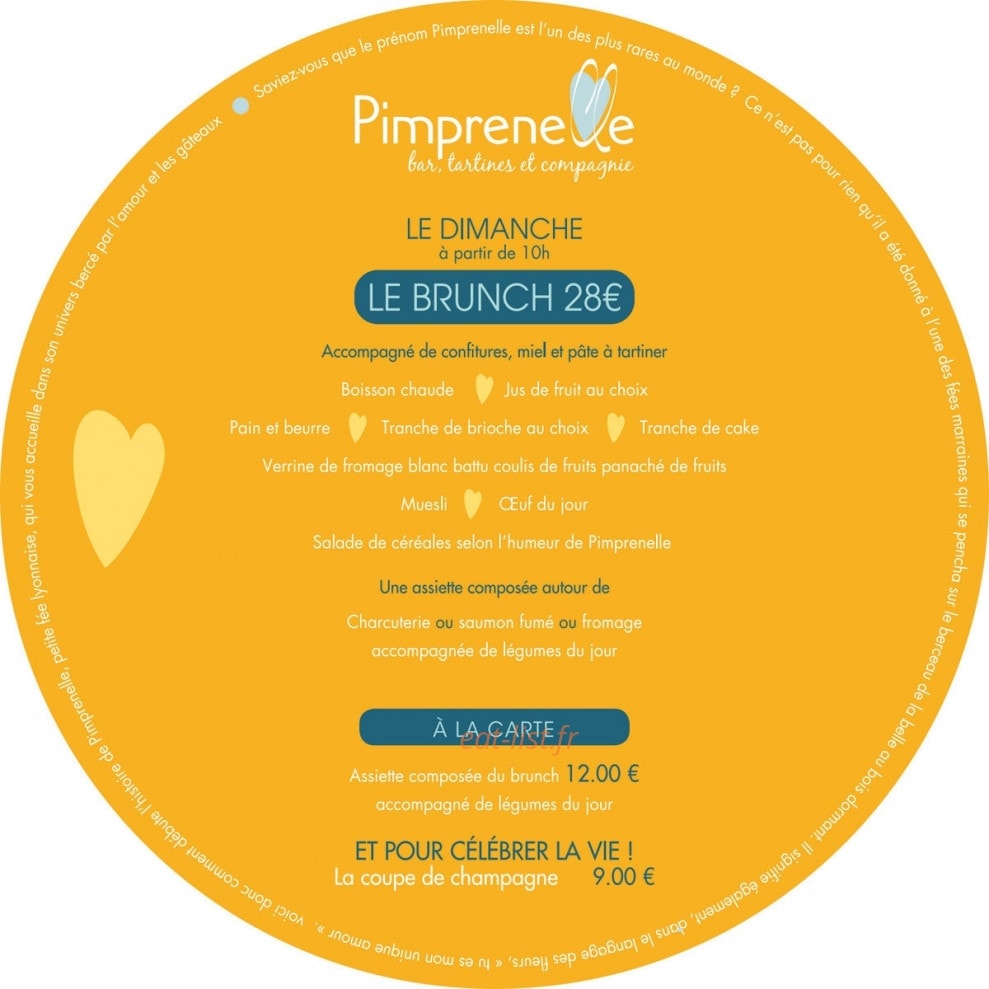 Pimprenelle — carte page 1