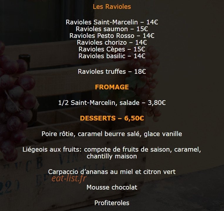 Pique Nique en Ville — carte page 2