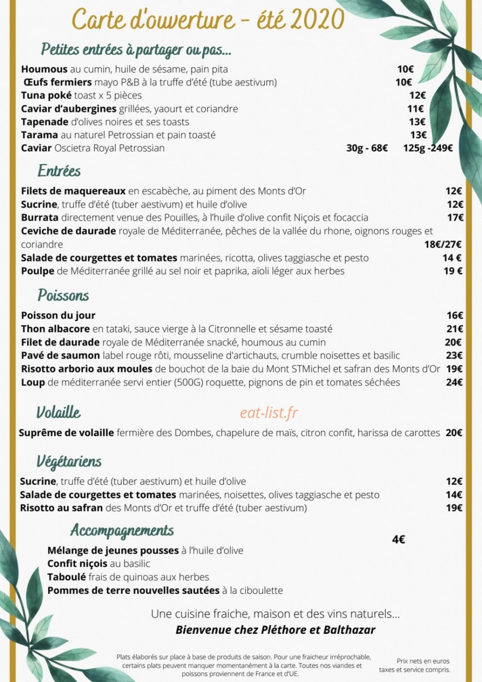 Pléthore et Balthazar — carte page 1