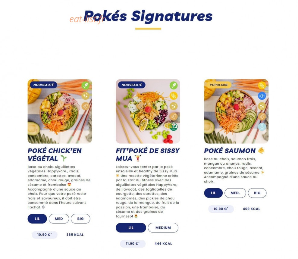 Pokawa — carte page 5