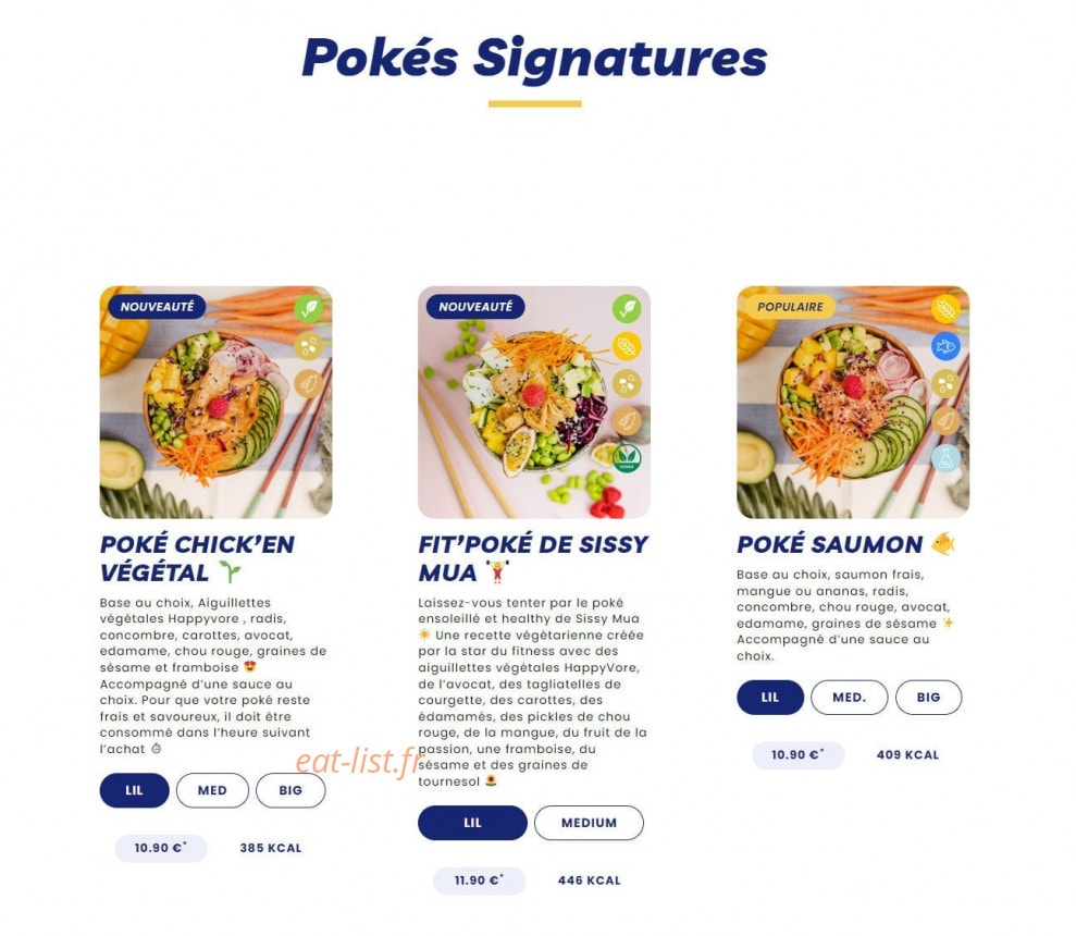 Pokawa — carte page 5