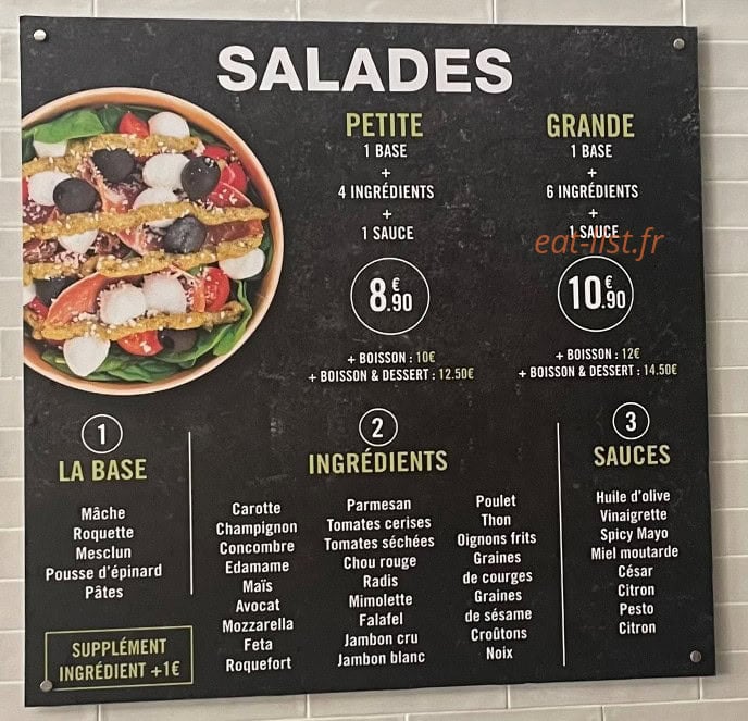 Régal — carte page 2