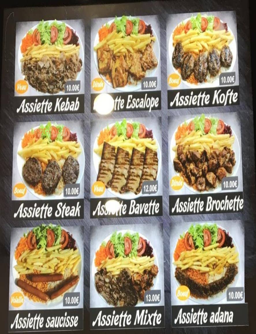 Restaurant Kusadasi 2 (K2) — carte page 1