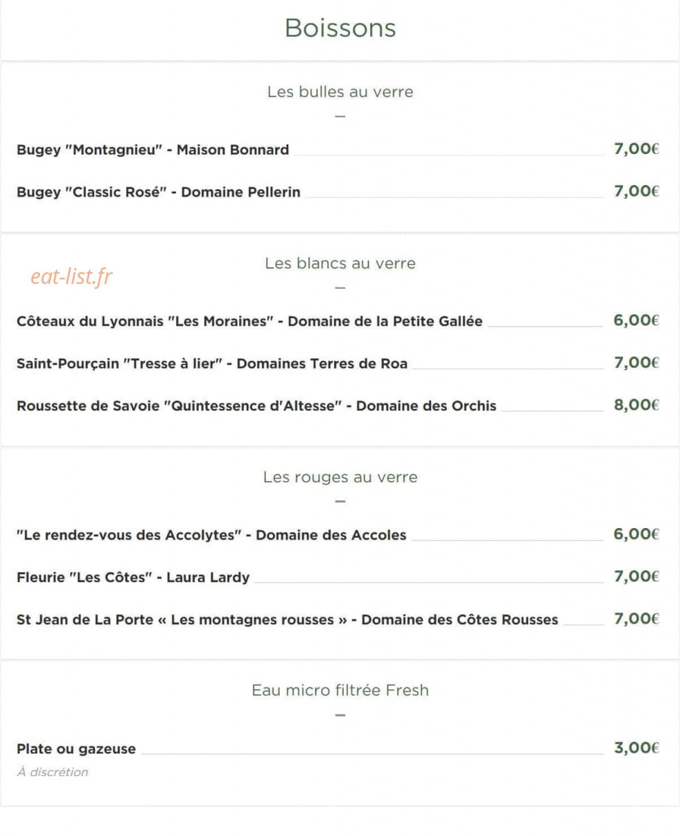 Rustique — carte page 3