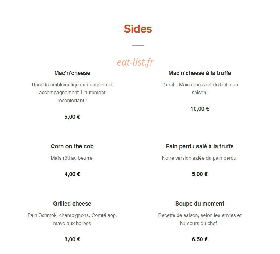 Schmok — carte page 2