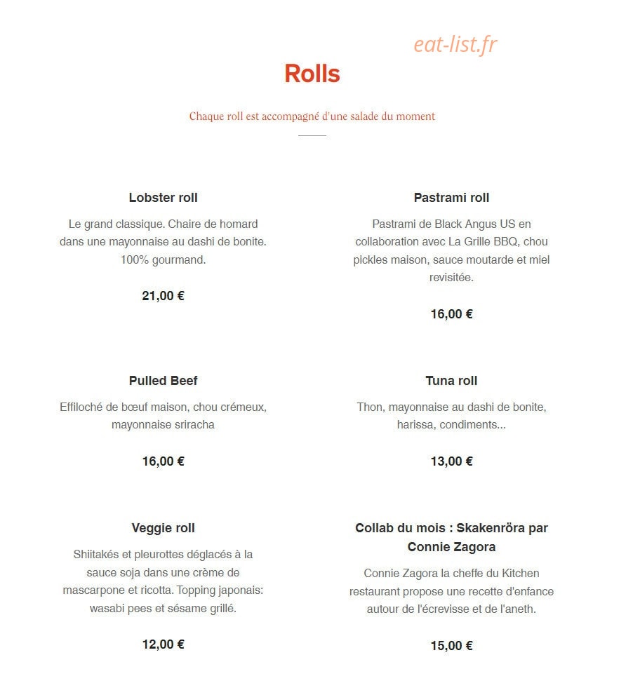 Schmok — carte page 1