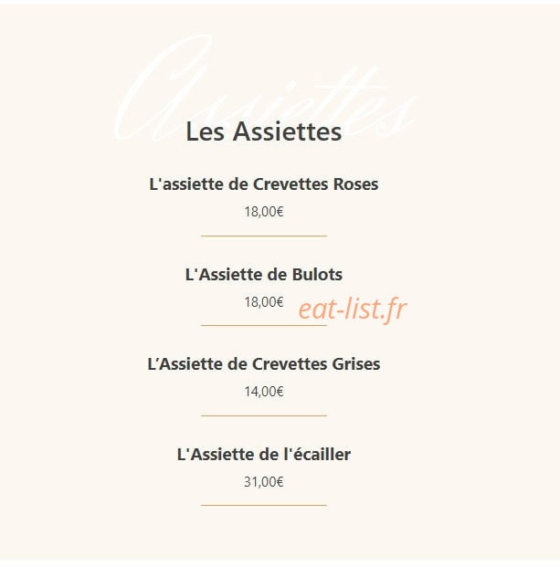 Chez antonin — carte page 2