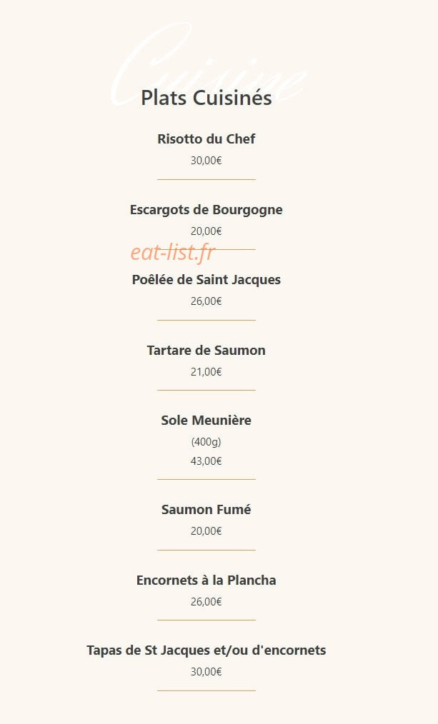 Chez antonin — carte page 3