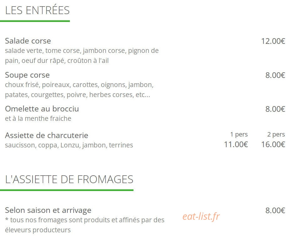 Chez Eux — carte page 1