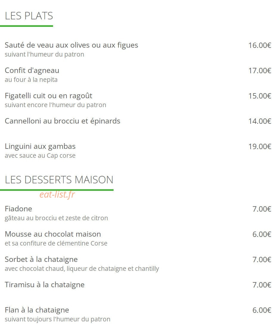 Chez Eux — carte page 2