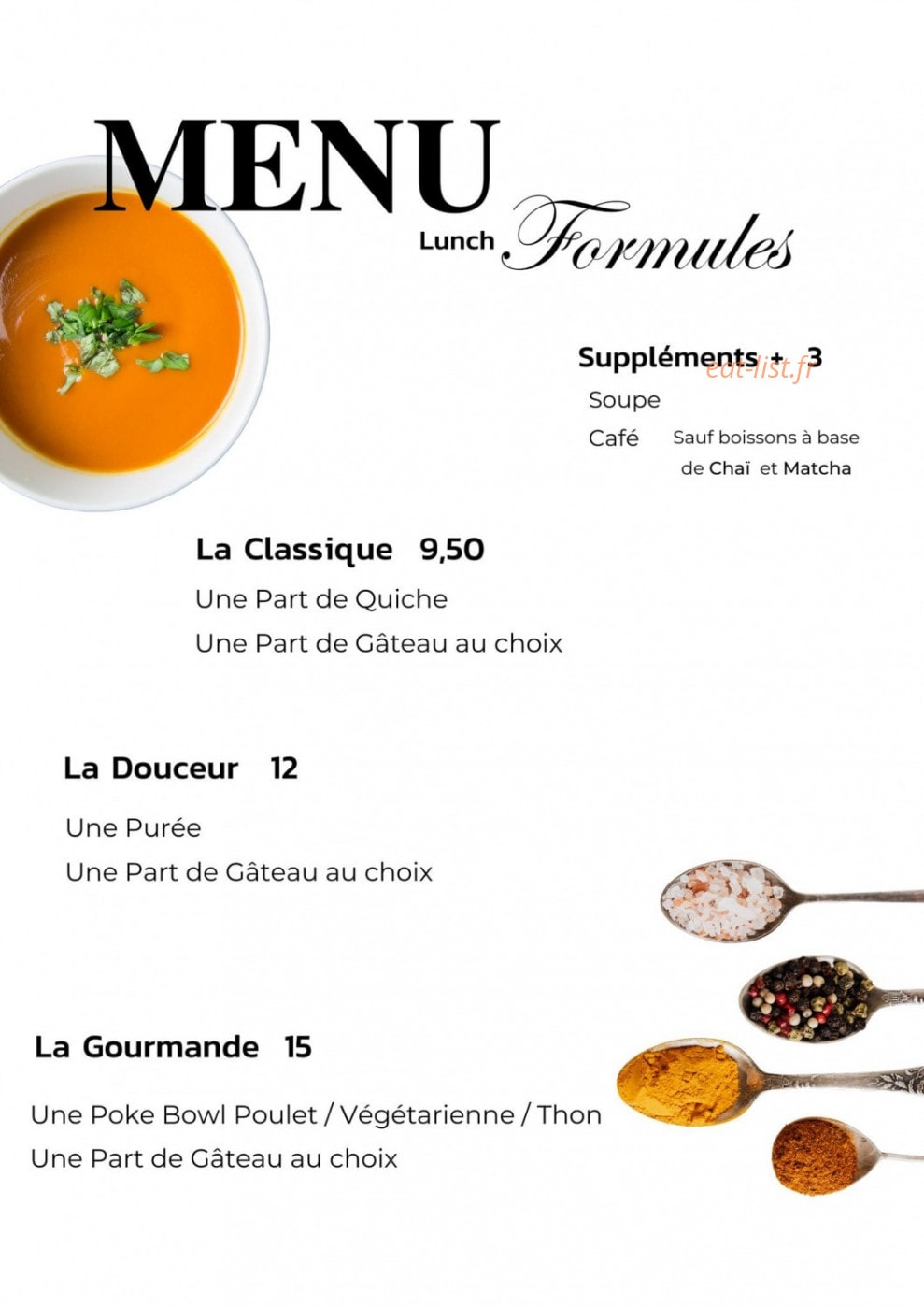 Coffee Moments — carte page 3