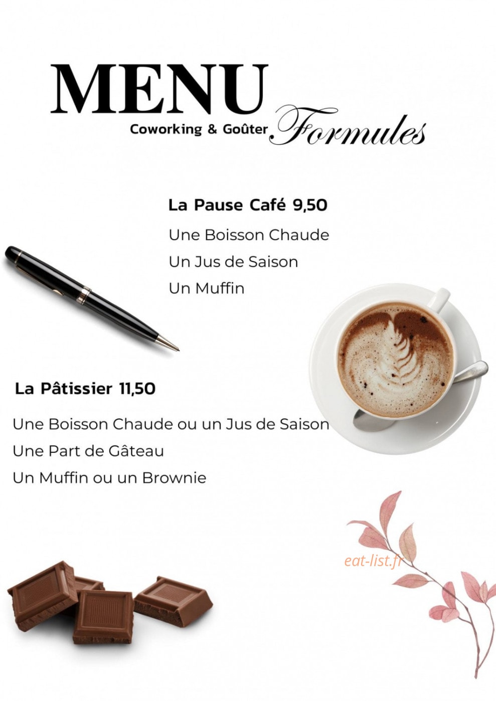 Coffee Moments — carte page 4