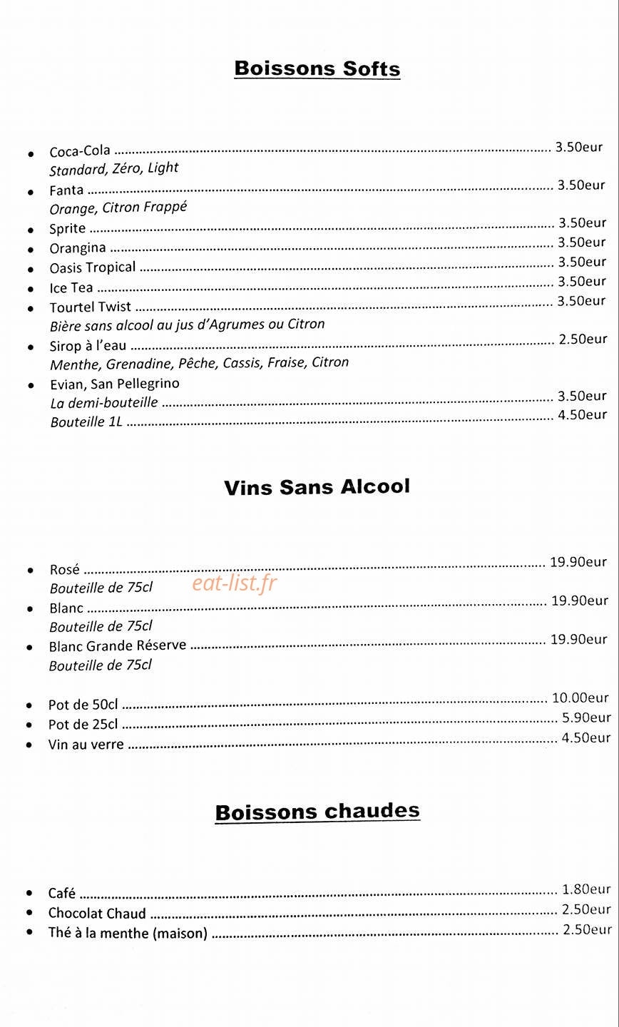Comptoir de beyrouth — carte page 4