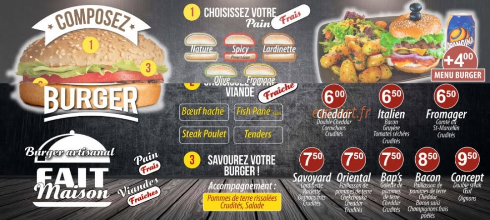Concept Sandwich — carte page 2