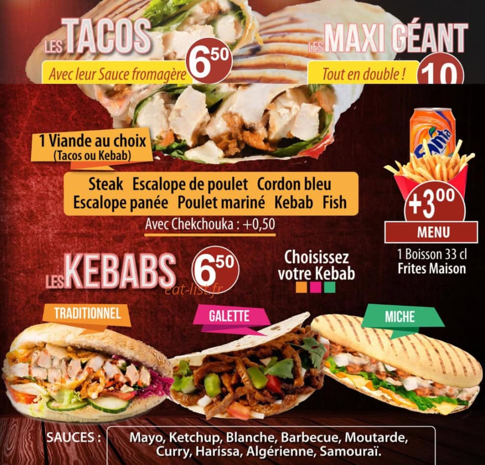 Concept Sandwich — carte page 3