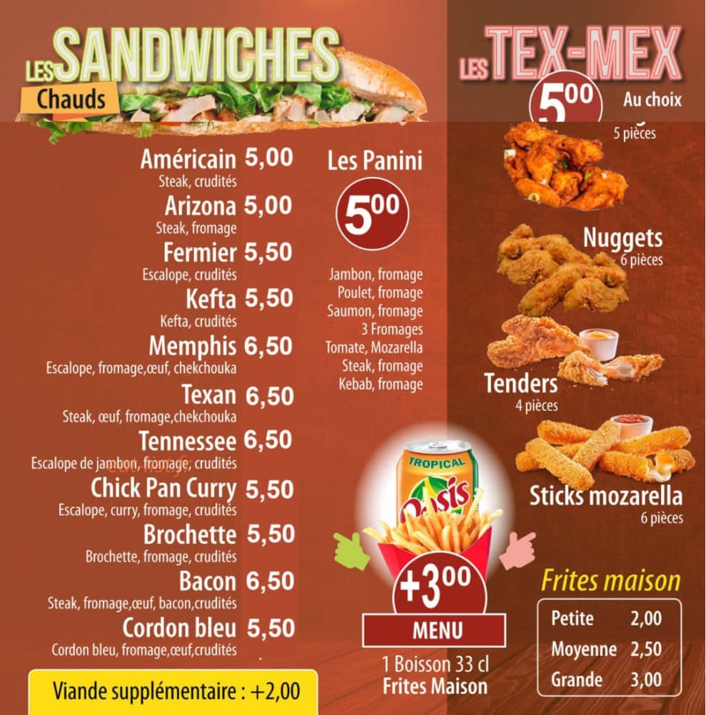 Concept Sandwich — carte page 4