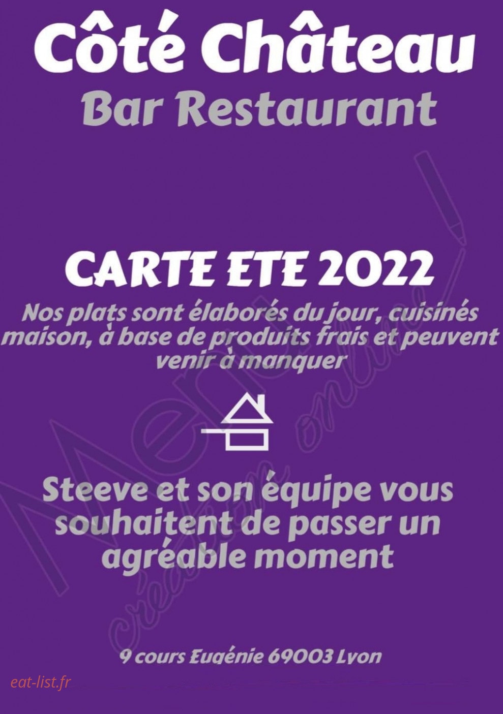 Coté Château — carte page 1