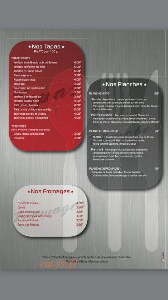Enjoy — carte page 1
