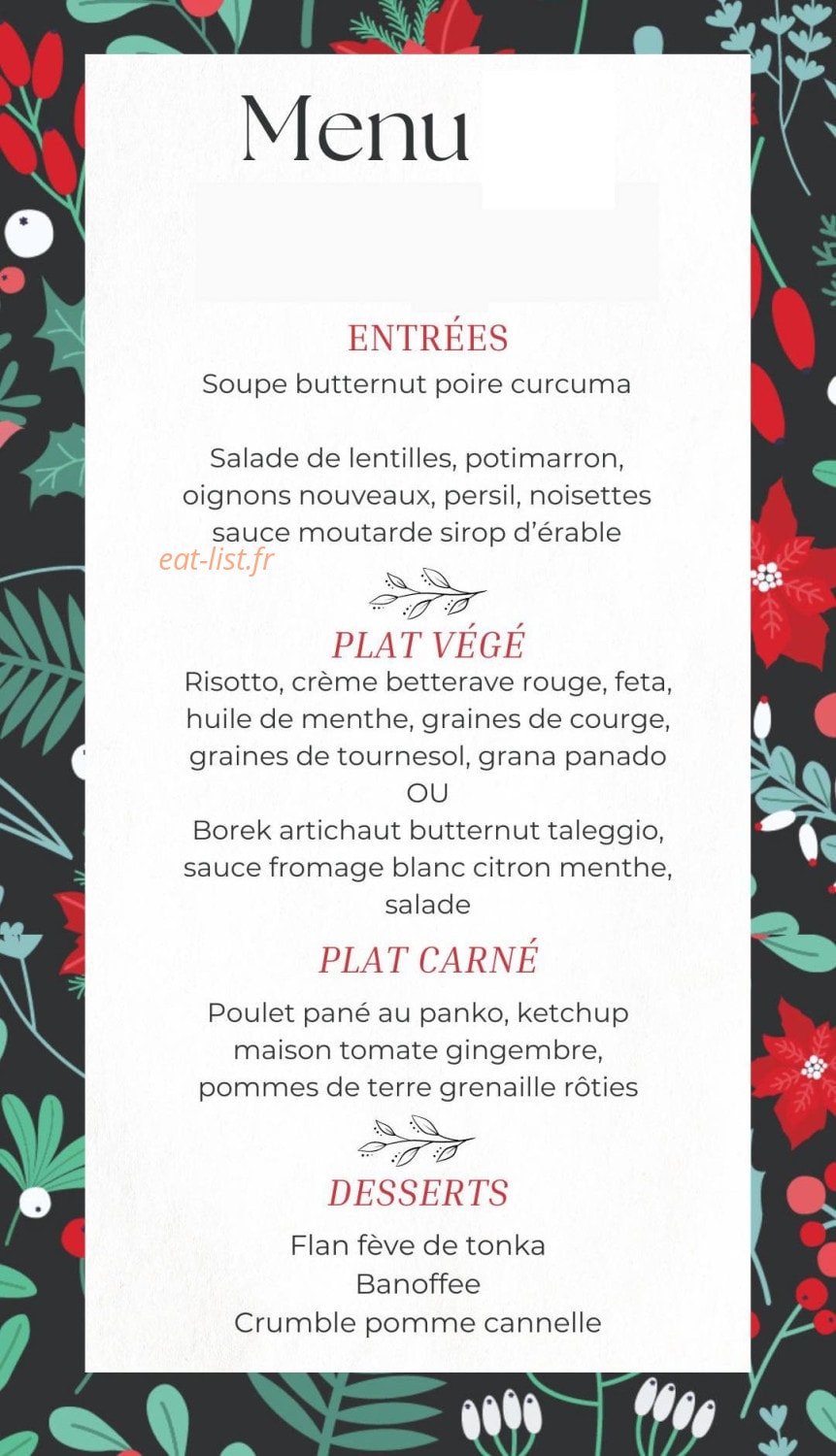 Ensō Food & Coffee — carte page 1