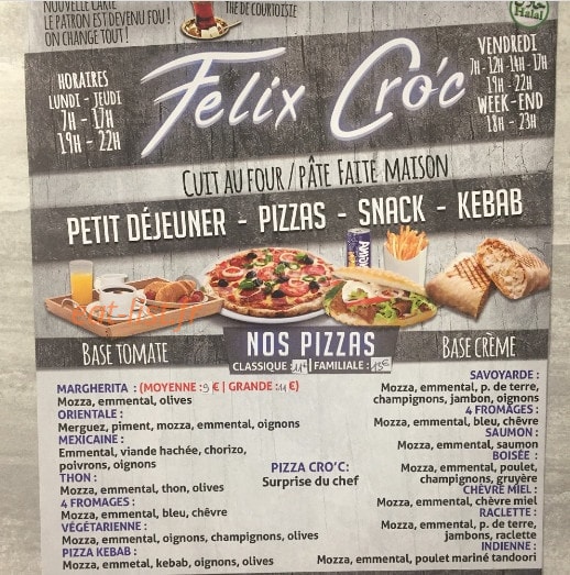 Félix Cro'c — carte page 1
