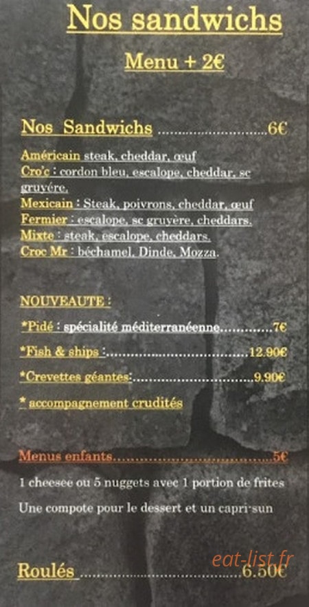 Félix Cro'c — carte page 3