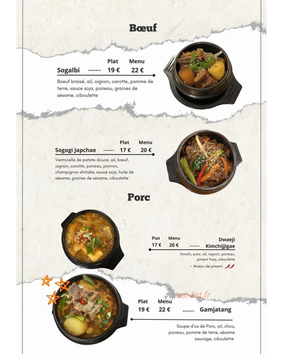 Kopain et Café — carte page 3