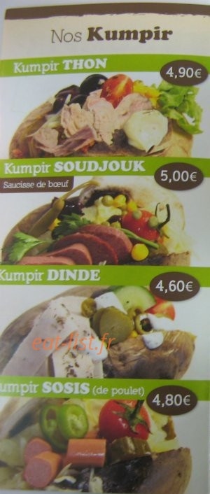 Kumpir Land — carte page 2