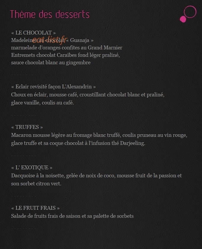 L'Alexandrin — carte page 4