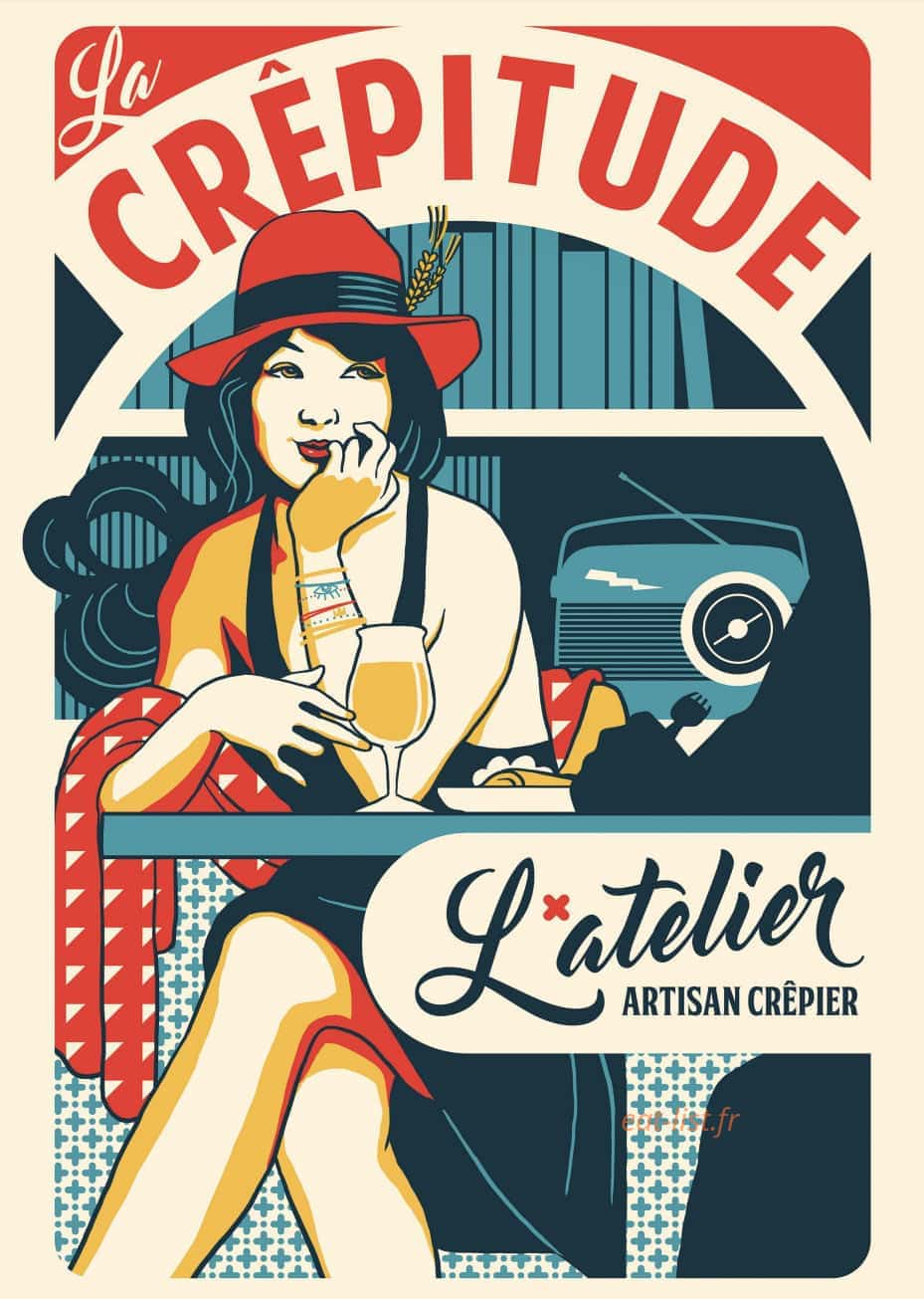 L'Atelier Artisan Crêpier — carte page 1