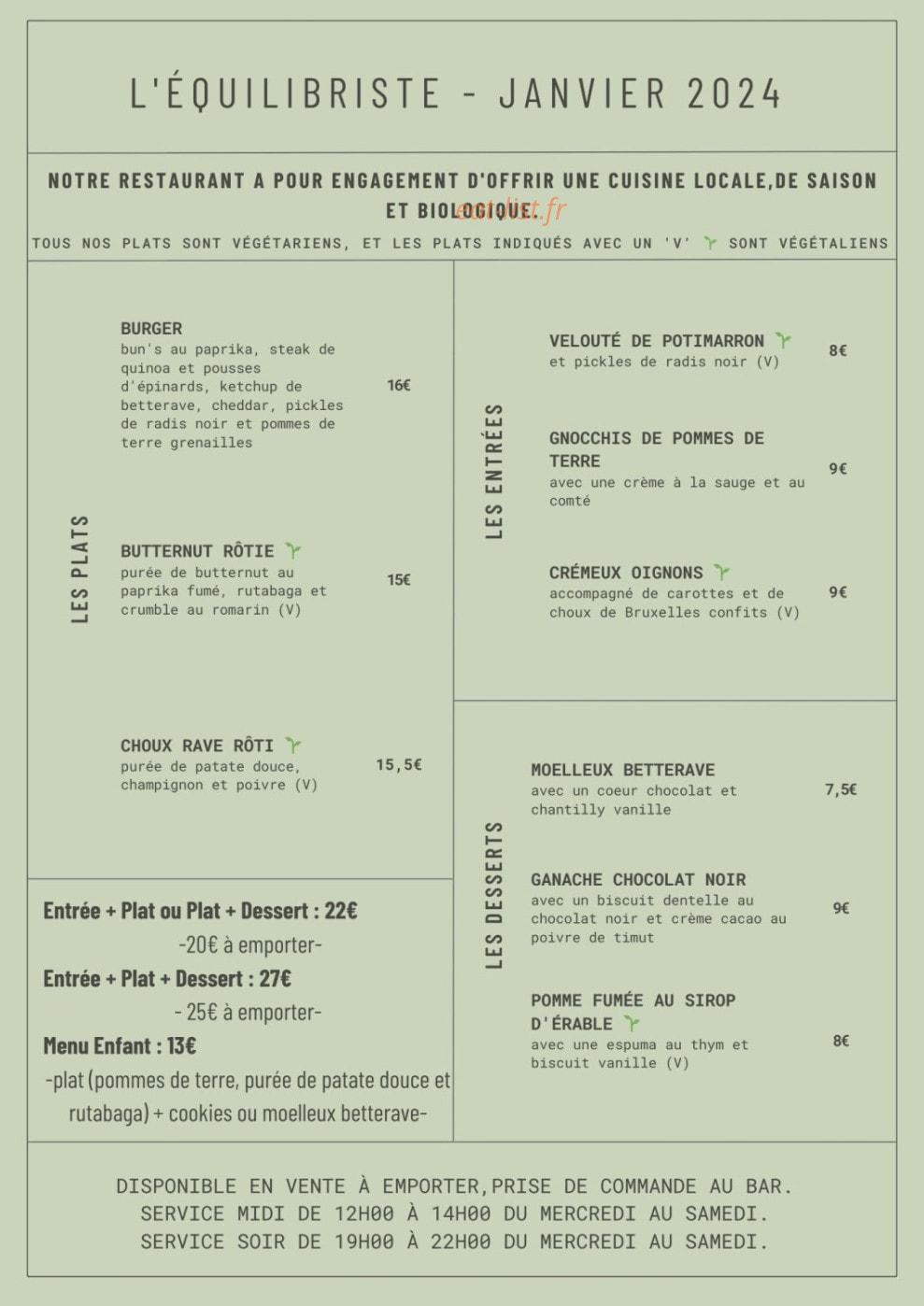 L'Équilibriste — carte page 1