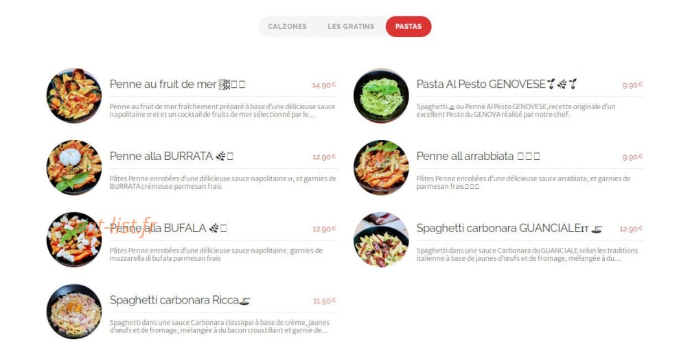L'italianissima — carte page 6