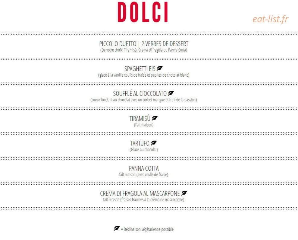 L'Osteria — carte page 6