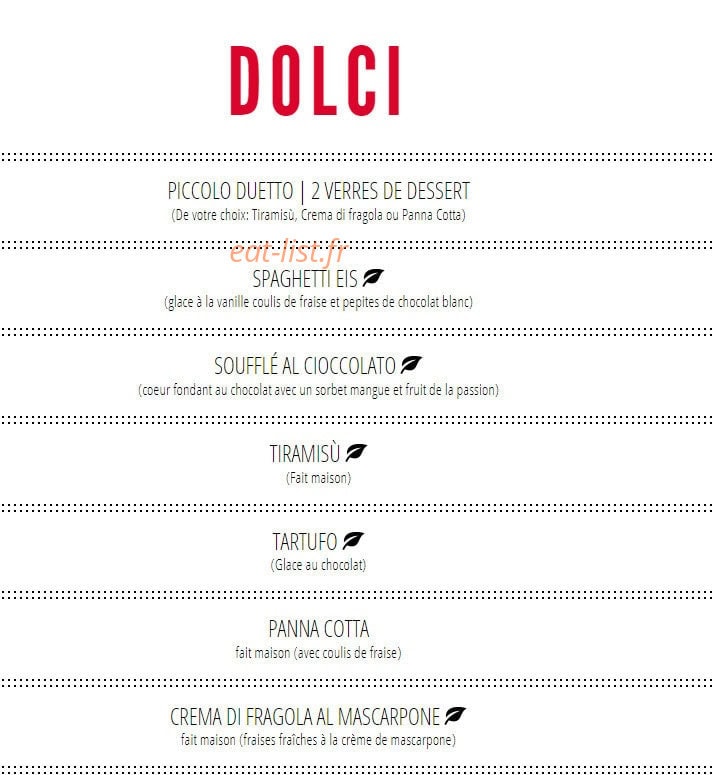 L'Osteria — carte page 5