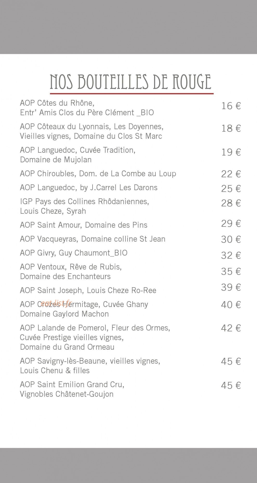 La Cocagne — carte page 7