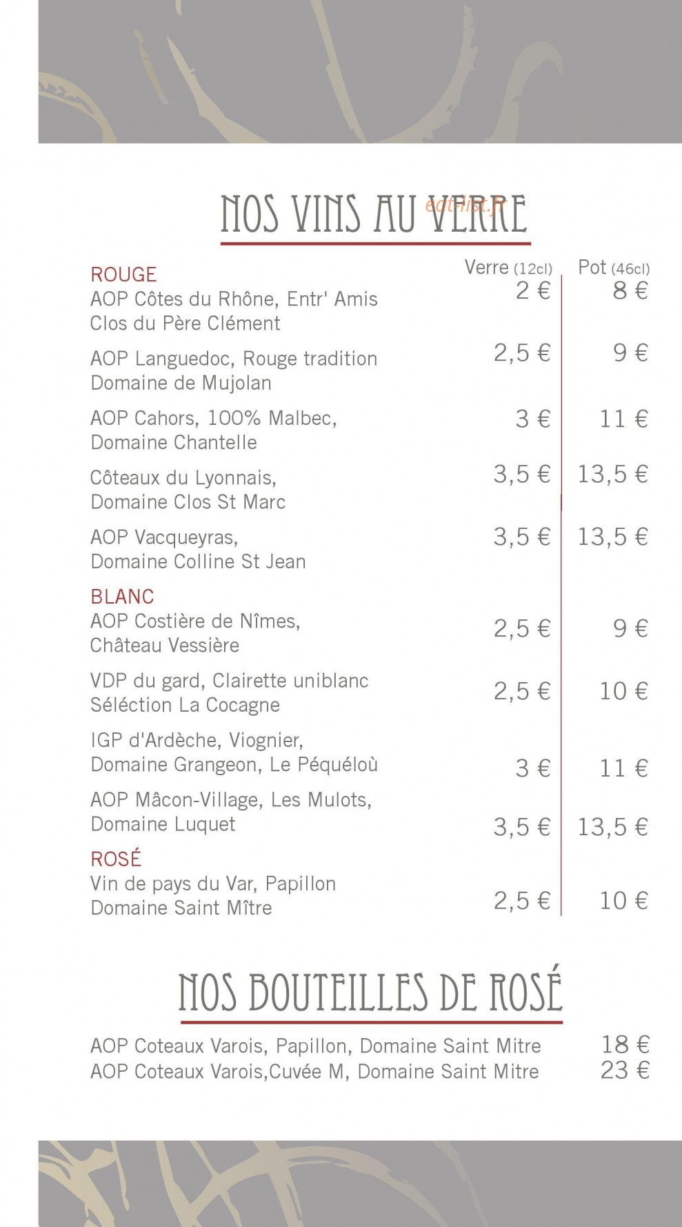 La Cocagne — carte page 6