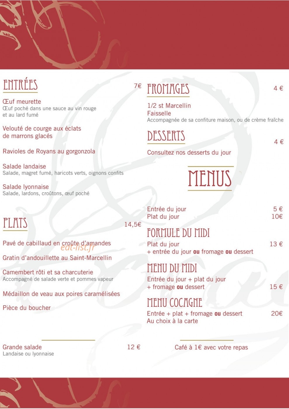 La Cocagne — carte page 2