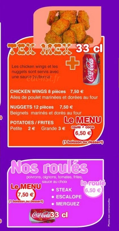 La Diva Pizza — carte page 4