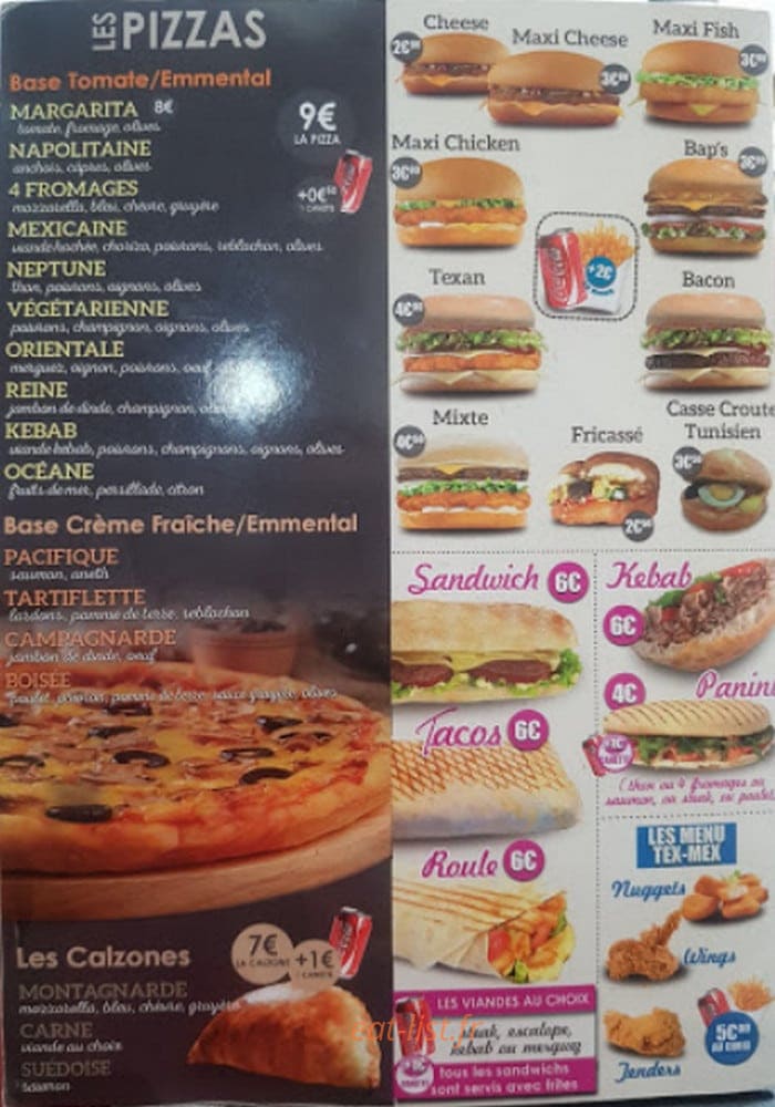 La Grillade — carte page 4
