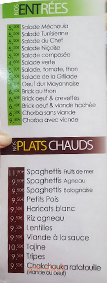 La Grillade — carte page 2