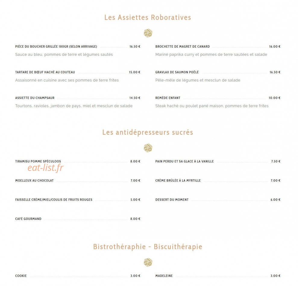 La Pharmacie — carte page 2