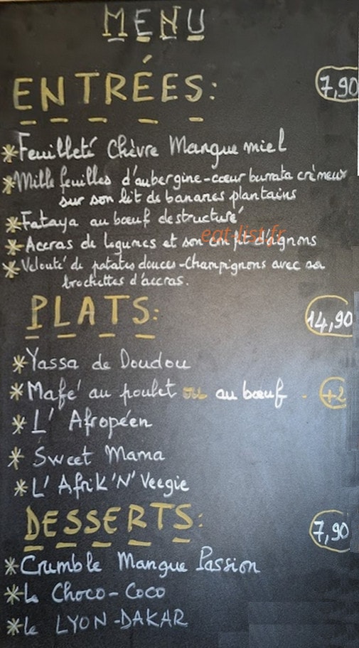 La Saint Louisienne — carte page 1