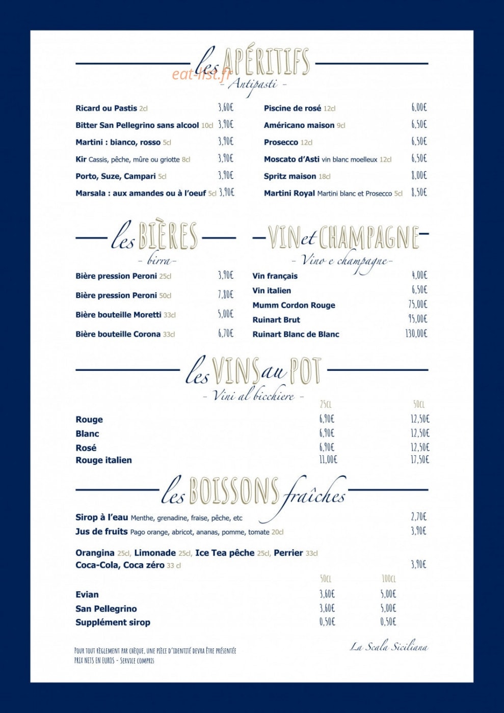 La Scala Siciliana — carte page 4