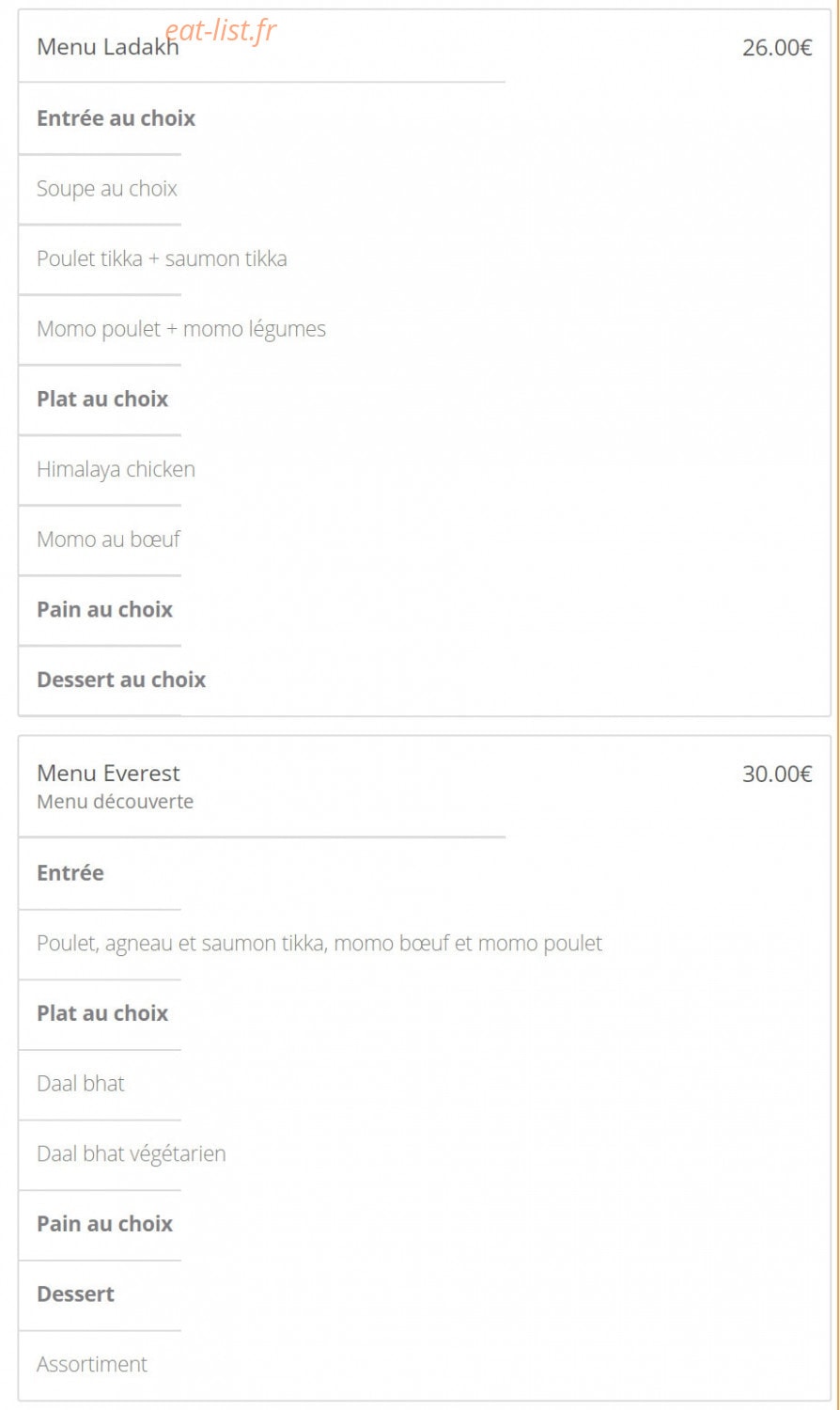 La Voie Himalaya — carte page 3
