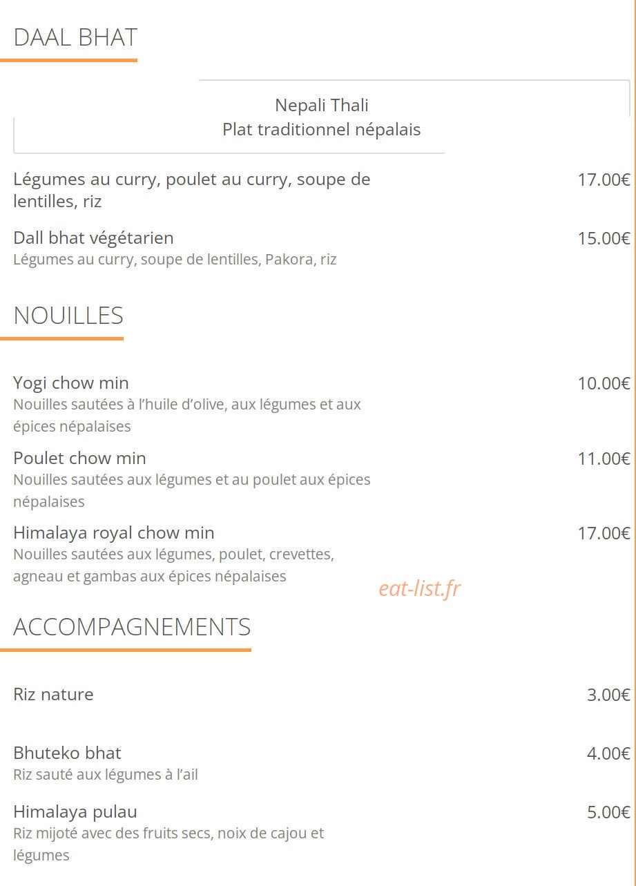 La Voie Himalaya — carte page 7