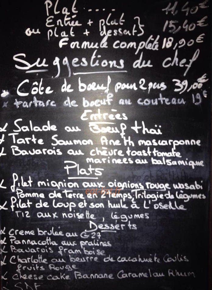 Le 21 sur vin — carte page 1